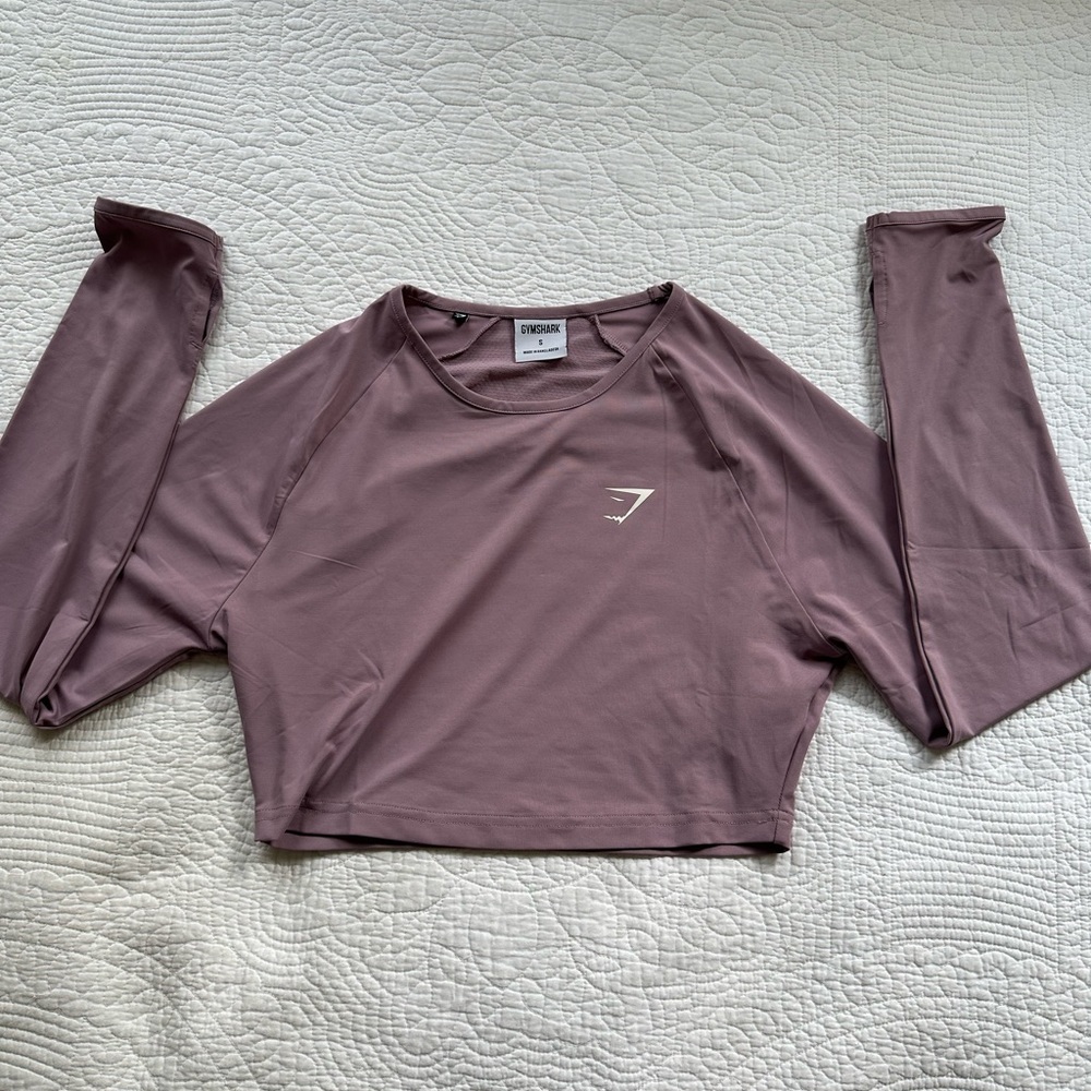 Gymshark training long sleeve crop top